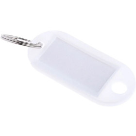 BTE 100 PORTE-CLEFS BLANC