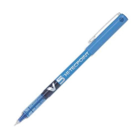 Pilot stylo roller v5 fin bleu 085703