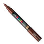 Uniball posca marqueur peinture à eau, encre à pigmentation marron, pointe extra