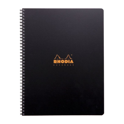 Notebook rhodiactive 90g ri a4+ 160p q.5x5+c mcrprf. 9tr règle pp +6 m-p reposit