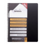 Notebook rhodiactive 90g ri a4+ 160p q.5x5+c mcrprf. 9tr règle pp +6 m-p reposit