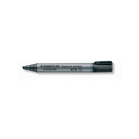 STAEDTLER Marqueur de conférence Flipchart Lumocolor 356B, noir