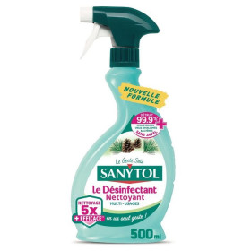 SANYTOL Spray désinfectant nettoyant multi-usages 500 ml Pins