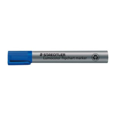 STAEDTLER Marqueur de conférence Flipchart Lumocolor 356B, bleu