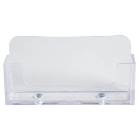 Distributeur cartes visite 1case cristal