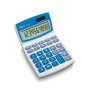 Calculatrice de bureau 210x, ibico, blanc / bleu