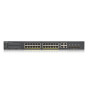 Zyxel GS1920-24hpv2 switch hybride 24 ports poe+4 combo 375w