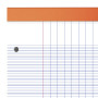 BLOC ORANGE OXFORD AGRAFE et 4TROUS 210x315 160P OPTIK P. SEYES +TAG