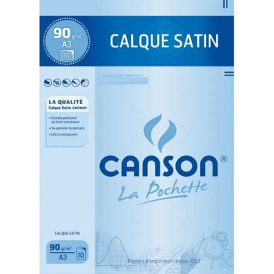 CAN P/10 FEUIL CALQ 90G A3 C200017153 117F EC