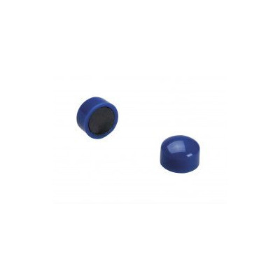 BLISTER 10 AIMANTS 12MM BLEU