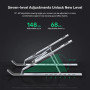 Support d'ordinateur portable réglable en alliage d'aluminium TOPK L40