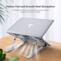 Support d'ordinateur portable réglable en alliage d'aluminium TOPK L40