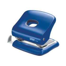 Perforateur de bureau en plastiquefc30 rapid, bleu