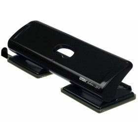 Perforateur de bureau en plastique Fashion FC20 Rapid, Noir