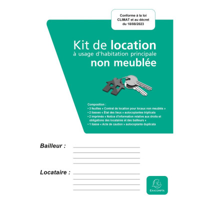 Kit de location non meublÉe