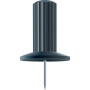 BTE 25 EPINGLES PAPIC 10MM NOIR