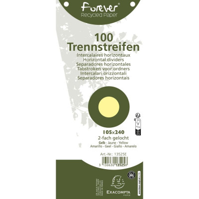 100 f.interc.trapèze 105x240 recy.jaune