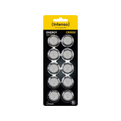 INTENSO Batteries pack de 10 CR2032 Ultra Energy Lithium 3,0 V 220 mA
