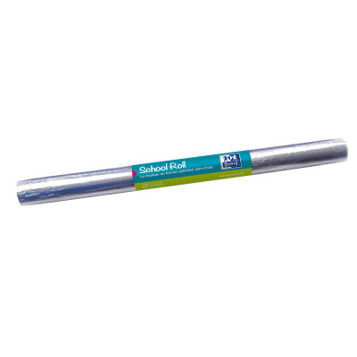 Rouleau oxford school roll 40x550 pvc80lis incolore pav