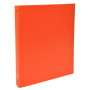 Classeur PP Rembordé 4anx 30mm A4 Orange