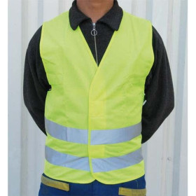 IWH Gilet de sécurité, norme EN 471, jaune