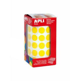 GOMMETTES JAUNE 15,0 MM ROUL