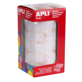 GOMMETTES ROND BL      15 ROUL