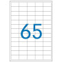 Boite 6500 etiquettes etibox 38x21.2