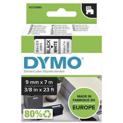 DYM RUBN DYMO D1 9MMX7M N BLC S0720680