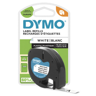 DYM RUB LETRA PLAST 12X4M N BLC S0721610