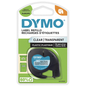 DYM RUB LETRATAG 12MMX4M N TRS S0721530