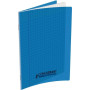 Cahier conquerant classique agrafe 170x220 96p 90g seyes polypro bleu
