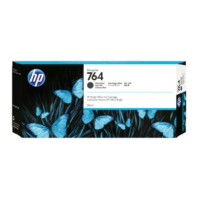 Cartouche jet d'encre D'origine HP 764 - Noir mat 300ml C1Q16A