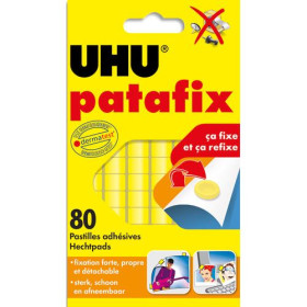 UHU 80PASTILLE ADHESIV PATAFIX J 50140
