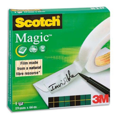 Scotch ruban magic 810 inv 19x66 23031