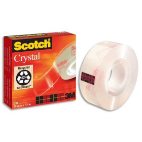 Scotch ruban crystal trsp 19x33 23202