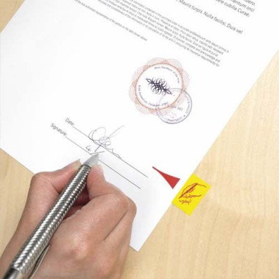 Pos index post it signature 23094