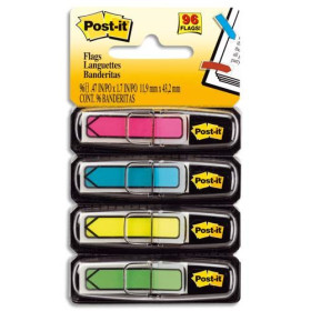 Pos l/4 carte index fleche ass