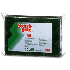 Tampons vert récurant 3m scotch-brite  96 11004 - sg52i