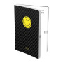 AGENDA SMILEY ORIGINAL 12x17 1 JOUR/PAGE 320 PAGES COINS RONDS ASSORTI