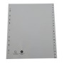 Intercalaires PP gris A4+ 20p A-Z