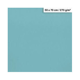1F couleur Maya 50x70cm 270g bleu lazulite