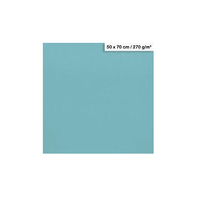1F couleur Maya 50x70cm 270g bleu lazulite