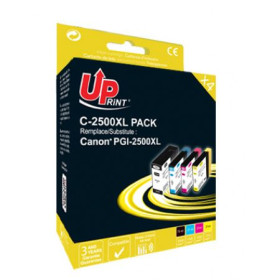 Cartouche pack compatible CANON 2500XL BK+C+M+Y 25136