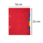 Intercalaire c.lustree 17x22 6 positions