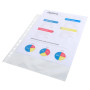 Sachet 50 poch.perf. PP lisse 6/100° A4