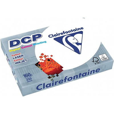 1 ramette a4 - 160gr 250 feuilles dcp clairefontaine - 1842