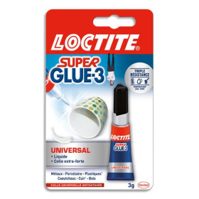 Loctite Super Glue-3 Original 3G tube 3 g Liquide à séchage rapide