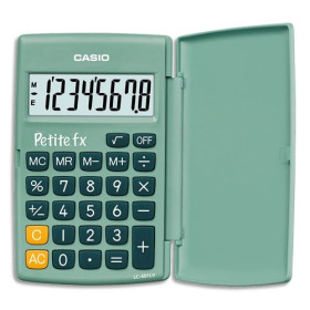 Casio calculatrice PETITE FX Verte