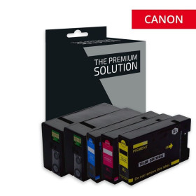 Pack de cartouche compatible canon 2500xl bk+c+m+y